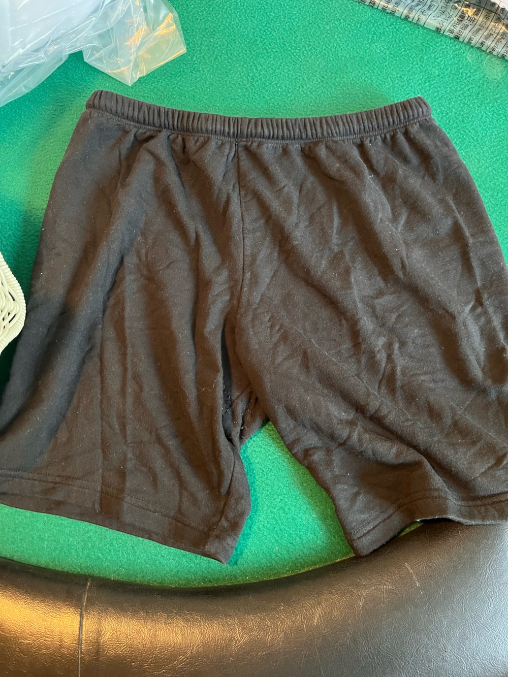 aerie dark gray Bike Shorts with Elastic Waistband